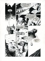 DR WHO magazine #140 Page 6- 'Dr Who - Keepsake' - JOHN HIGGINS ART - Seventh Dr Who / Watchmen Comic Art