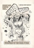 STARLORD issue 21 Cover 'Guardian of the Dark Star!' - Jose Luis Ferrer art - 2000ad Comic Art