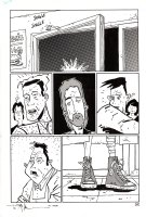 EDDY CURRENT issue 1 art page - TED McKEEVER art Comic Art