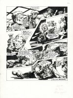THE VCs - 2000AD PROG 171 PG 26 Page - JOHN RICHARDSON Comic Art